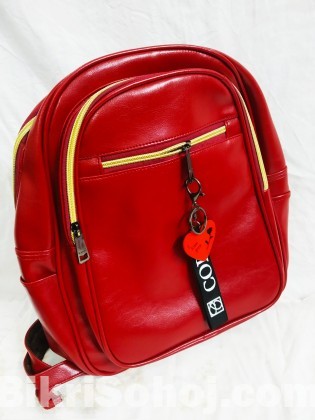 Leather Ladies Backpack